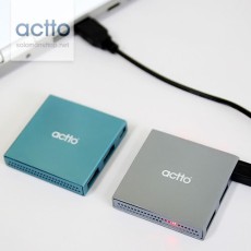 엑토) 컬러메탈 USB 4포트허브
