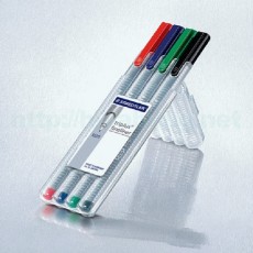 스테들러)화인라이너(0.3mm/4색/334 SB4)