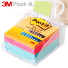 3M)포스트잇 큐브(5431/형광5색/76*76mm)