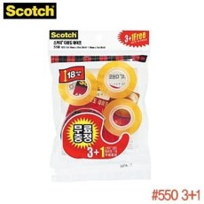 3M)스카치다용도테이프550R-3+581D(583-3)18mm*30M