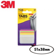3M)포스트잇 파일링탭(686F-4KN/50.8mm*38mm/4색)