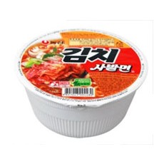 농심)김치사발면(박스/86g*24개)