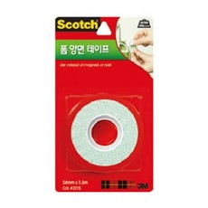 3M)스카치 폼양면테이프(2215/24mm*1.5M)