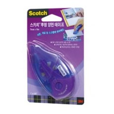 3M)스카치 투명양면테이프리필(017R/8.4mm*8M)